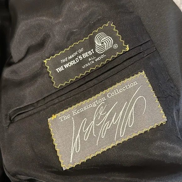 Black wool tuxedo - Picture 4 of 12